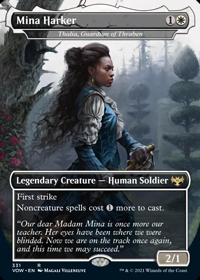 Thalia, Guardian of Thraben - Mina Harker [Innistrad: Crimson Vow] | Gamer Loot