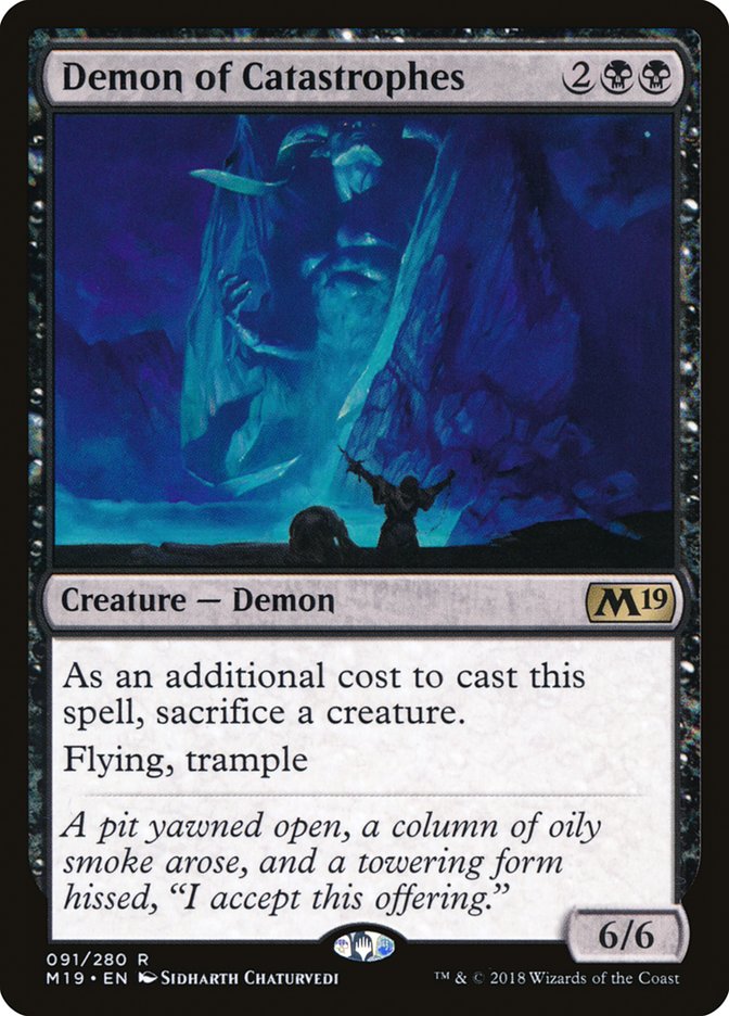Demon of Catastrophes [Core Set 2019] | Gamer Loot