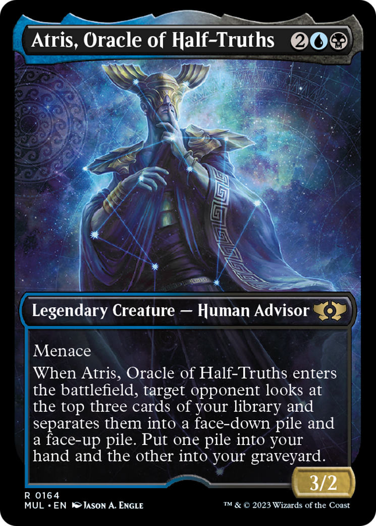 Atris, Oracle of Half-Truths (Halo Foil) [Multiverse Legends] | Gamer Loot