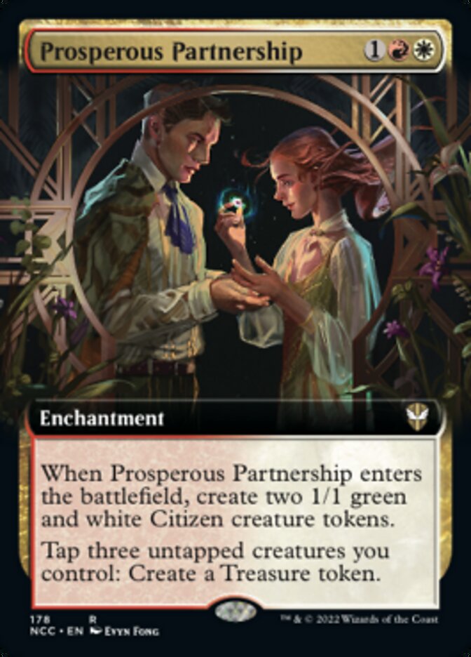 Prosperous Partnership (Extended Art) [Streets of New Capenna Commander] | Gamer Loot