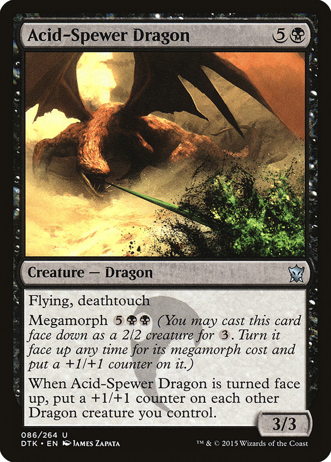 Acid-Spewer Dragon [Dragons of Tarkir] | Gamer Loot