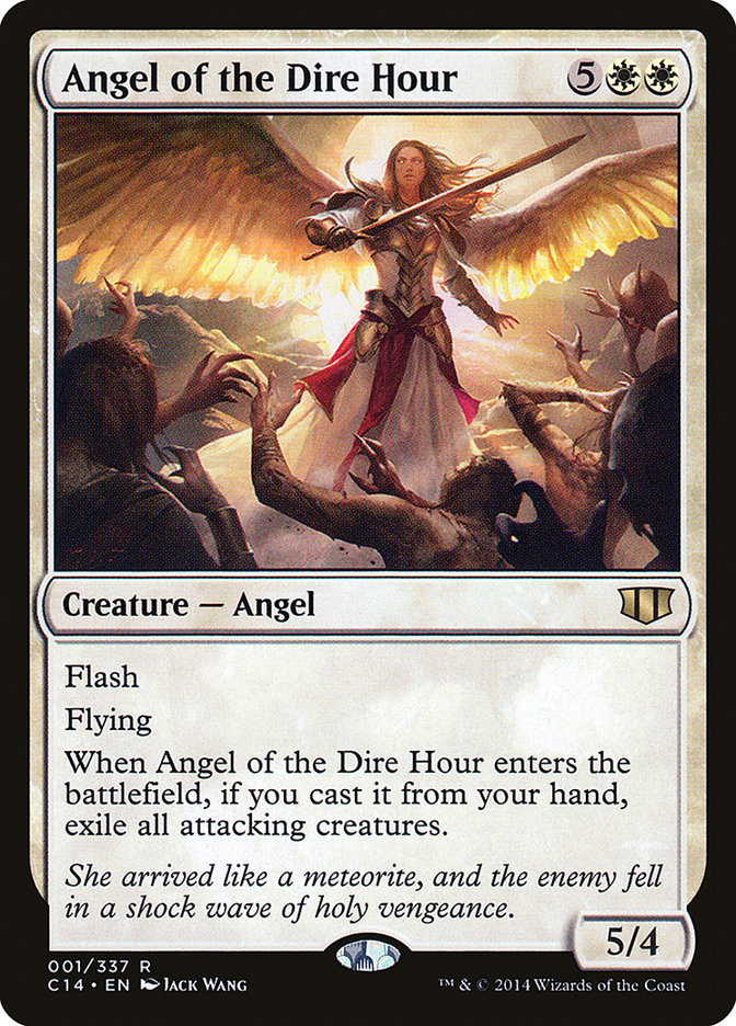 Angel of the Dire Hour [Commander 2014] | Gamer Loot