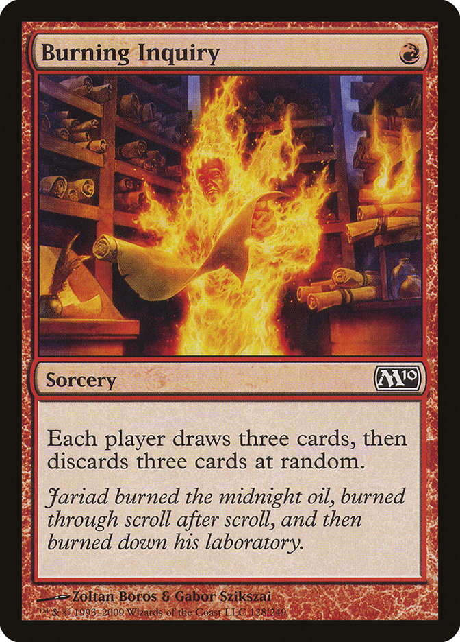 Burning Inquiry [Magic 2010] | Gamer Loot