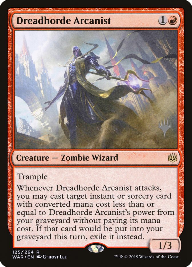 Dreadhorde Arcanist (Promo Pack) [War of the Spark Promos] | Gamer Loot