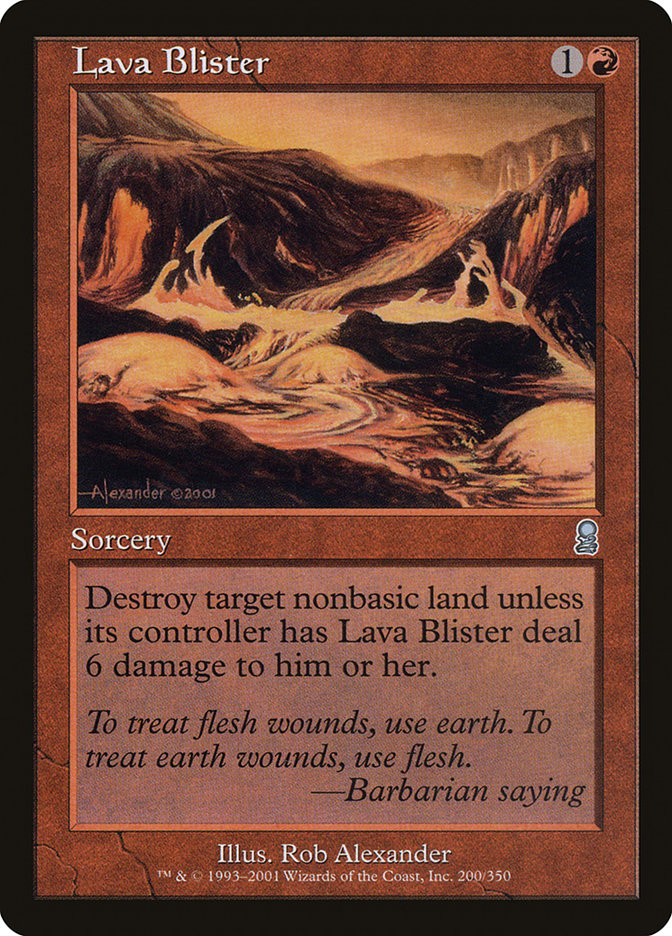 Lava Blister [Odyssey] | Gamer Loot