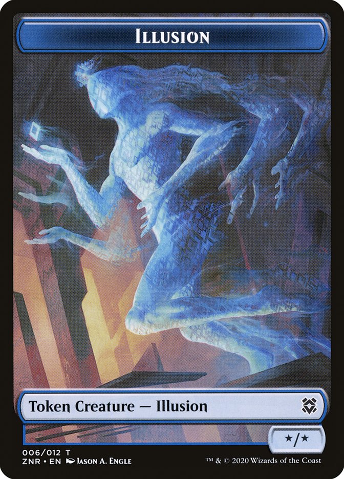 Illusion [Zendikar Rising Tokens] | Gamer Loot