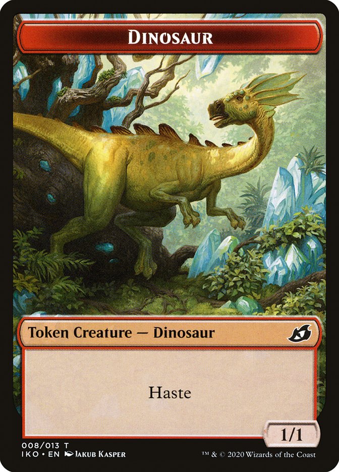 Dinosaur [Ikoria: Lair of Behemoths Tokens] | Gamer Loot