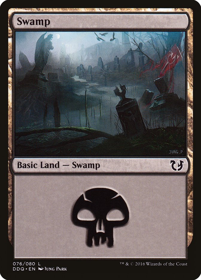 Swamp (76) [Duel Decks: Blessed vs. Cursed] | Gamer Loot