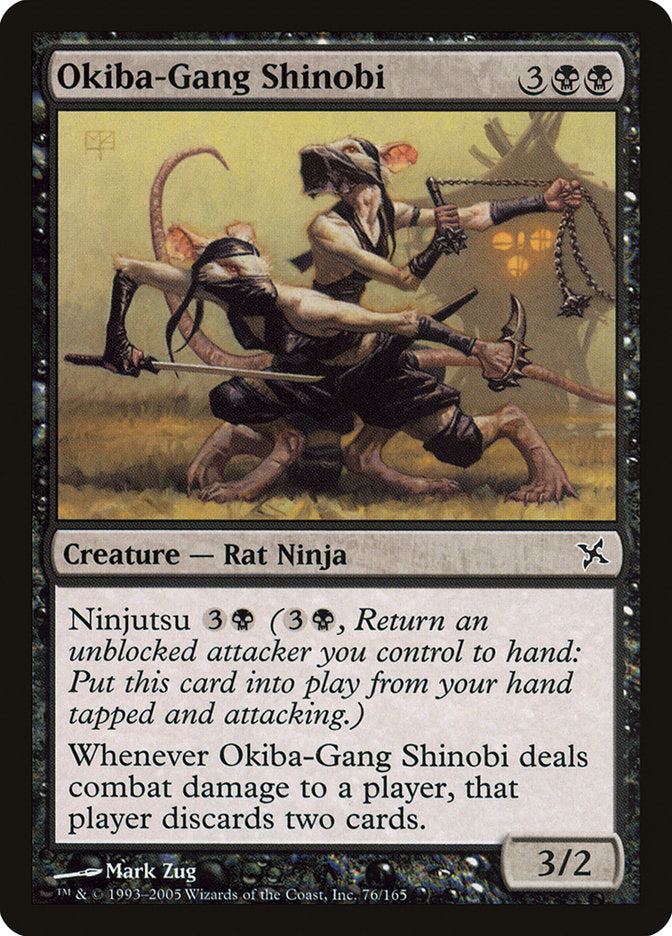 Okiba-Gang Shinobi [Betrayers of Kamigawa] | Gamer Loot