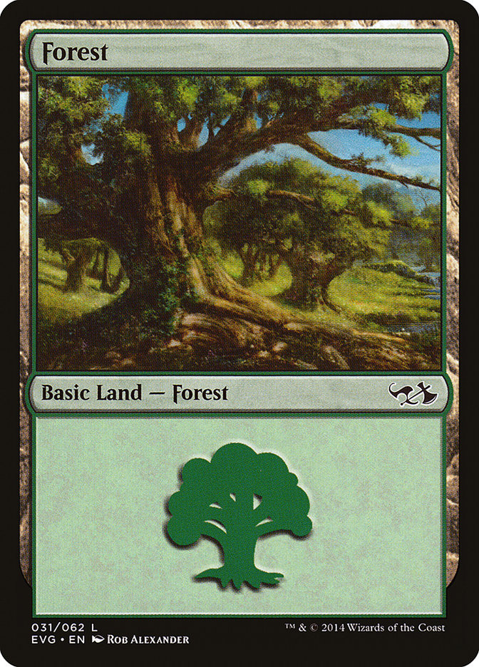 Forest (31) (Elves vs. Goblins) [Duel Decks Anthology] | Gamer Loot