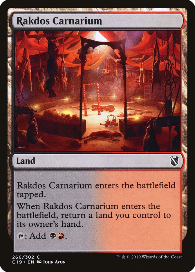 Rakdos Carnarium [Commander 2019] | Gamer Loot