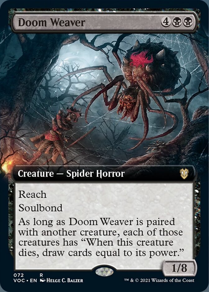 Doom Weaver (Extended) [Innistrad: Crimson Vow Commander] | Gamer Loot