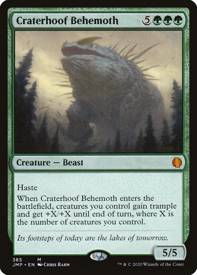 Craterhoof Behemoth [Jumpstart] | Gamer Loot