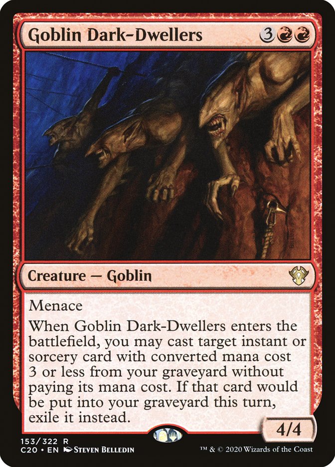 Goblin Dark-Dwellers [Commander 2020] | Gamer Loot