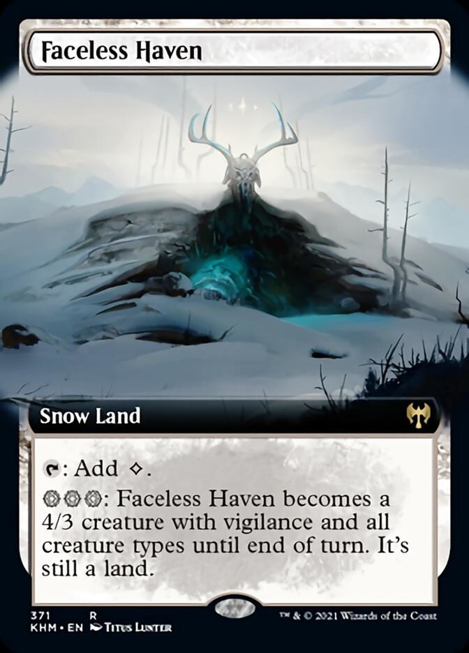 Faceless Haven (Extended Art) [Kaldheim] | Gamer Loot