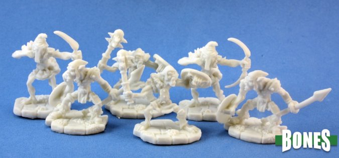 Reaper Bones Miniatures: Goblins (6) | Gamer Loot