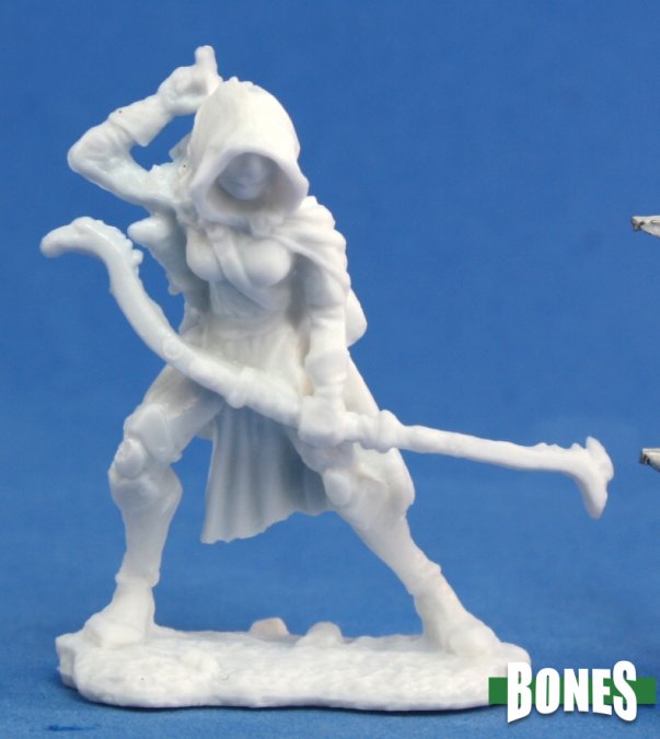 Reaper Bones Miniatures: Callie, Female Rogue | Gamer Loot