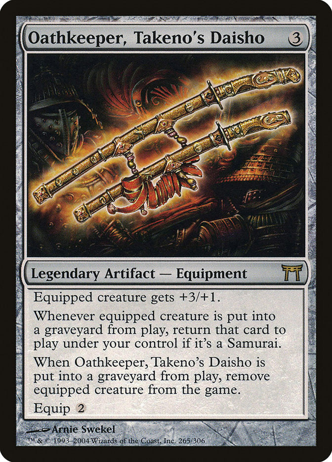 Oathkeeper, Takeno's Daisho [Champions of Kamigawa] | Gamer Loot