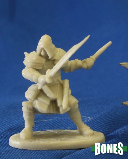 Reaper Bones Miniatures: Drago Voss, Male Assassin | Gamer Loot