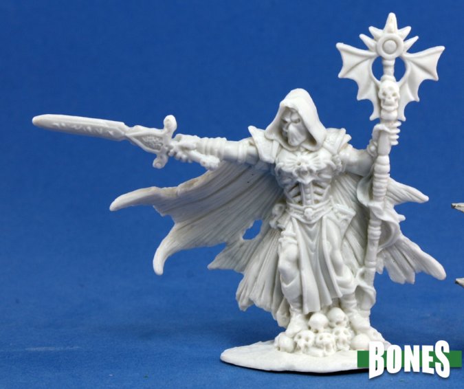 Reaper Bones Miniatures: Malek, Necromancer | Gamer Loot