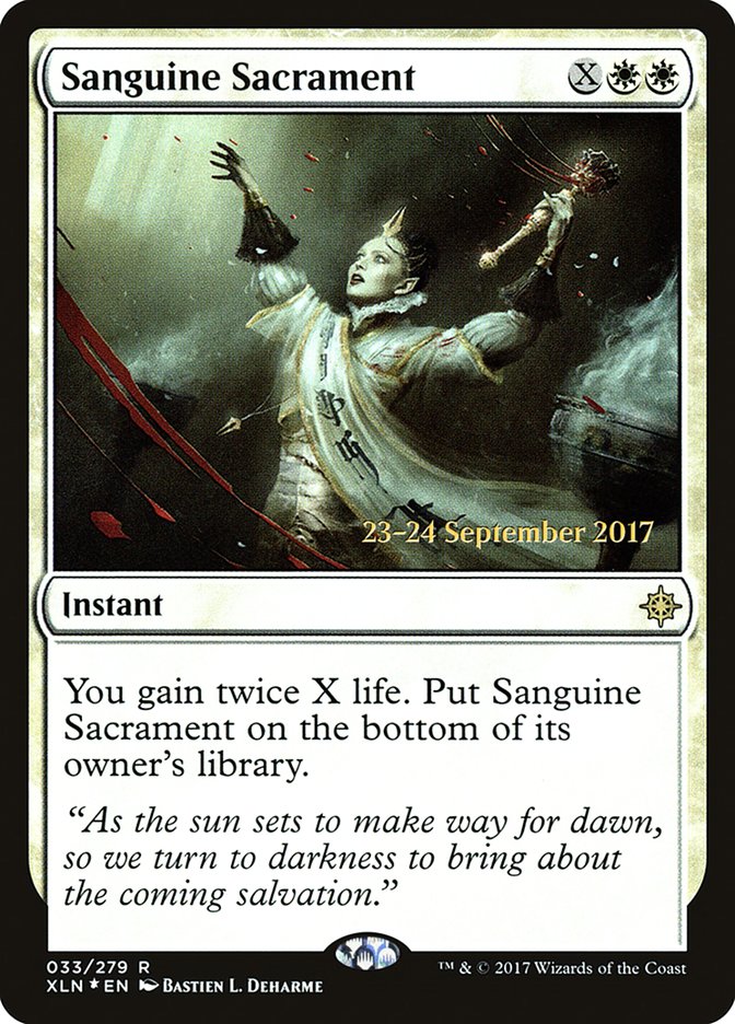 Sanguine Sacrament  [Ixalan Prerelease Promos] | Gamer Loot