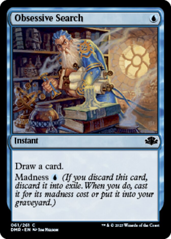 Obsessive Search [Dominaria Remastered] | Gamer Loot