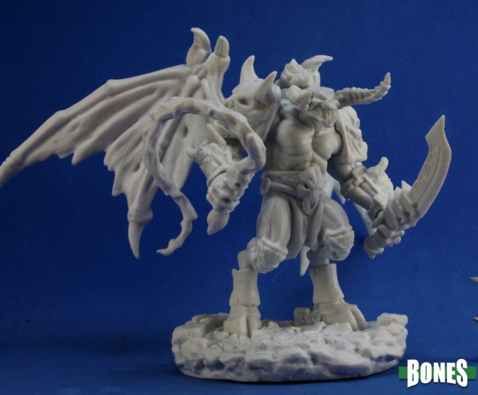 Reaper Bones Miniatures: Fire Demon | Gamer Loot