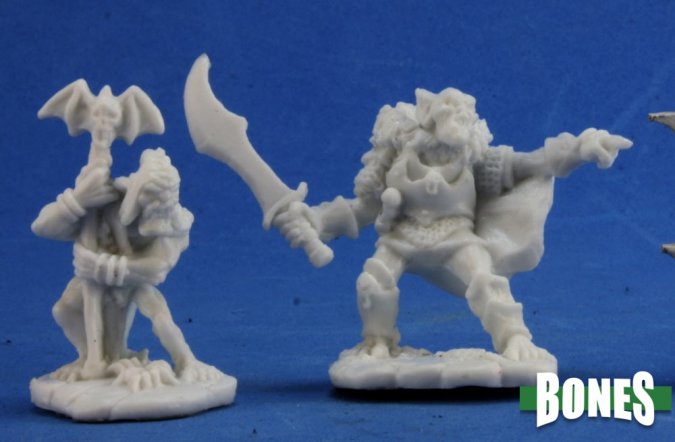 Reaper Bones Miniatures: Goblin Command (2) | Gamer Loot