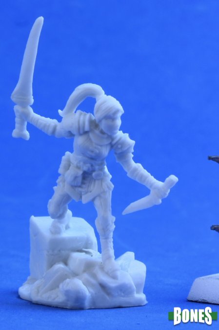 Reaper Bones Miniatures: Half-Elf Rogue | Gamer Loot