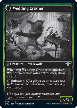 Wolfkin Outcast // Wedding Crasher [Innistrad: Double Feature] | Gamer Loot