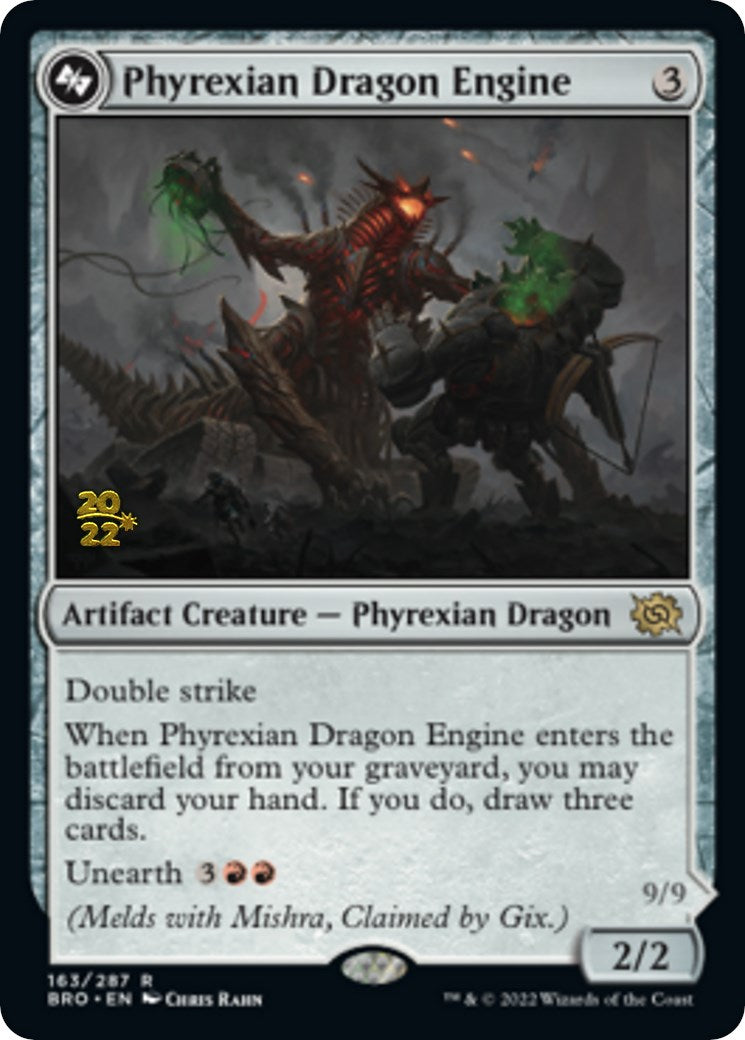 Phyrexian Dragon Engine [The Brothers' War: Prerelease Promos] | Gamer Loot