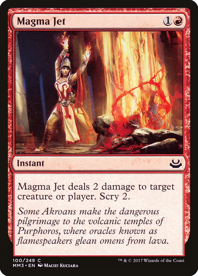 Magma Jet [Modern Masters 2017] | Gamer Loot