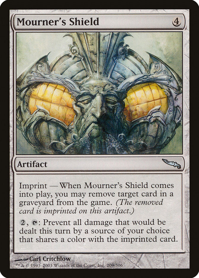 Mourner's Shield [Mirrodin] | Gamer Loot