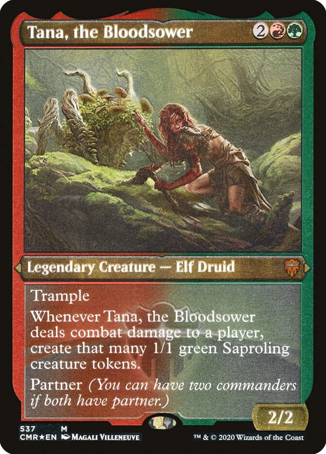 Tana, the Bloodsower (Etched) [Commander Legends] | Gamer Loot