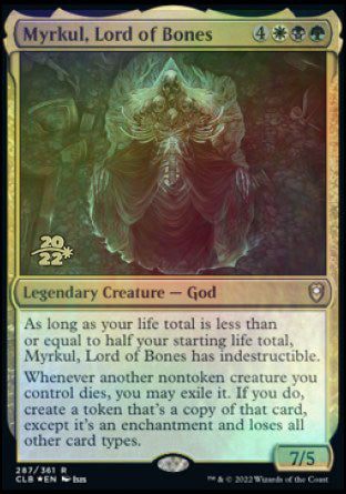 Myrkul, Lord of Bones [Commander Legends: Battle for Baldur's Gate Prerelease Promos] | Gamer Loot