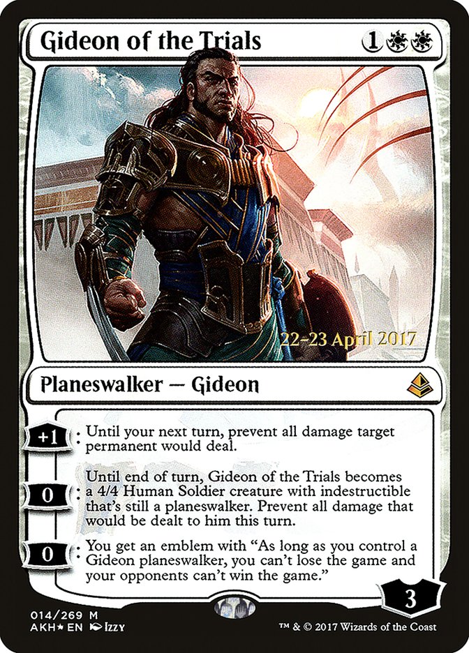 Gideon of the Trials  [Amonkhet Prerelease Promos] | Gamer Loot