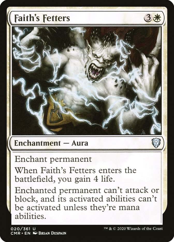 Faith's Fetters [Commander Legends] | Gamer Loot