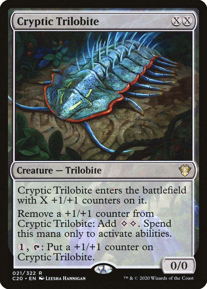 Cryptic Trilobite [Commander 2020] | Gamer Loot