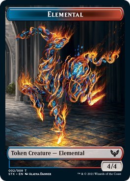 Elemental // Pest Token [Strixhaven: School of Mages Tokens] | Gamer Loot