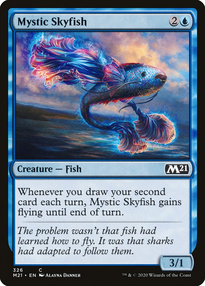 Mystic Skyfish [Core Set 2021] | Gamer Loot