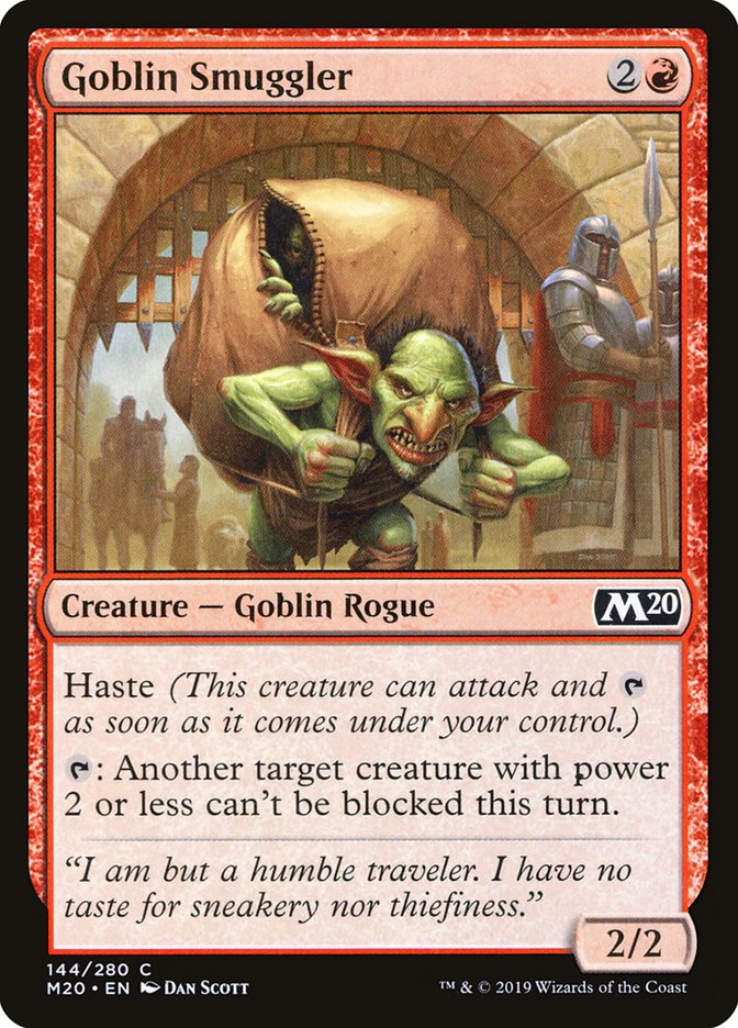 Goblin Smuggler [Core Set 2020] | Gamer Loot