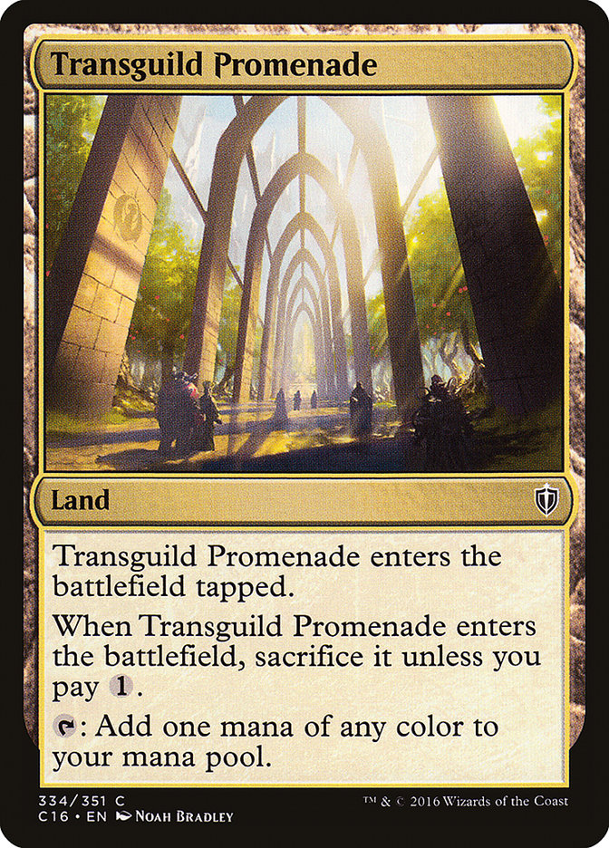 Transguild Promenade [Commander 2016] | Gamer Loot