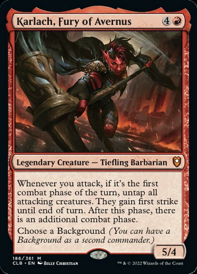 Karlach, Fury of Avernus [Commander Legends: Battle for Baldur's Gate] | Gamer Loot