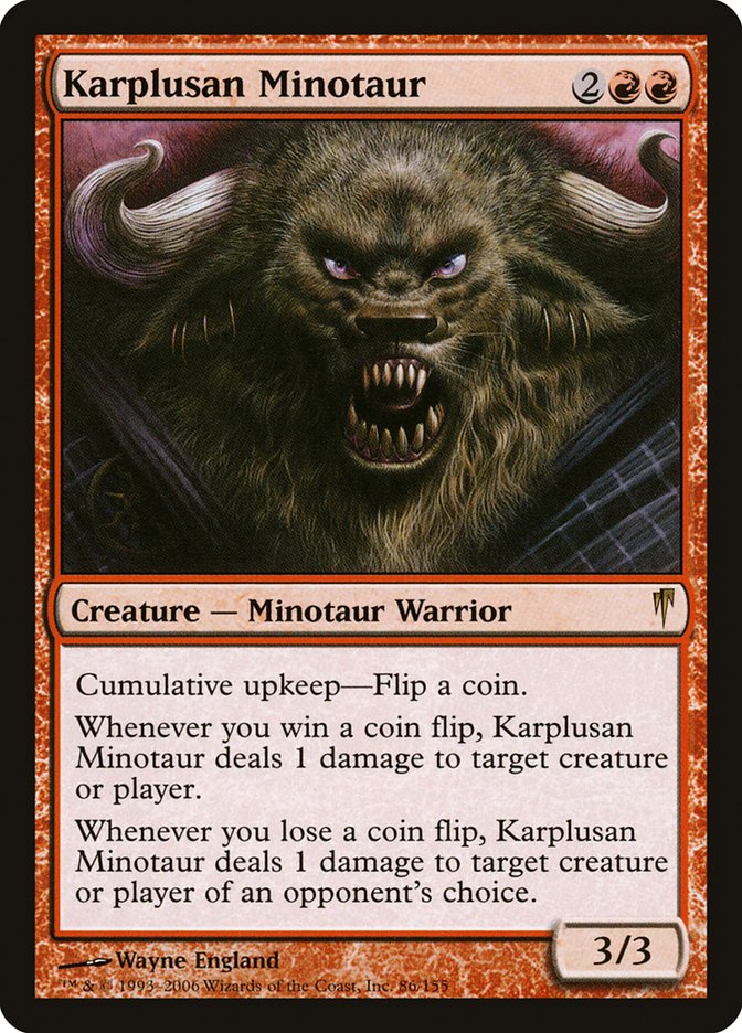 Karplusan Minotaur [Coldsnap] | Gamer Loot