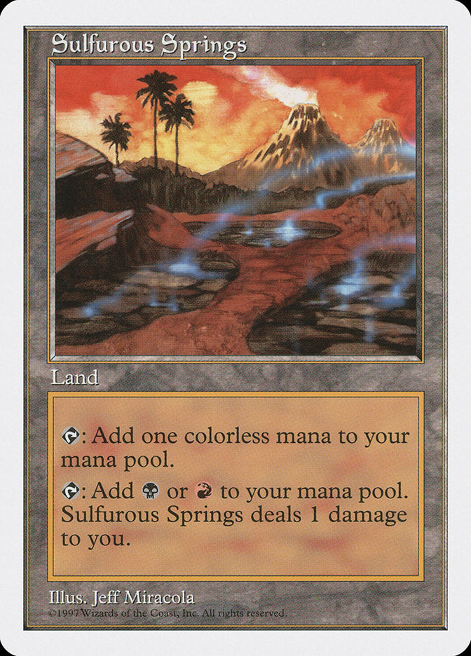 Sulfurous Springs [Fifth Edition] | Gamer Loot