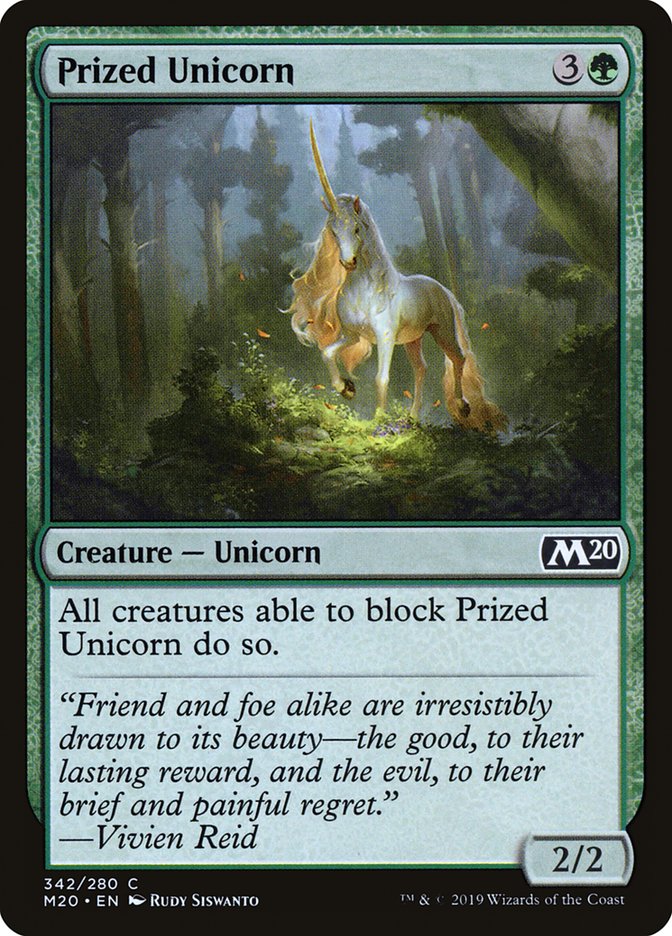 Prized Unicorn [Core Set 2020] | Gamer Loot