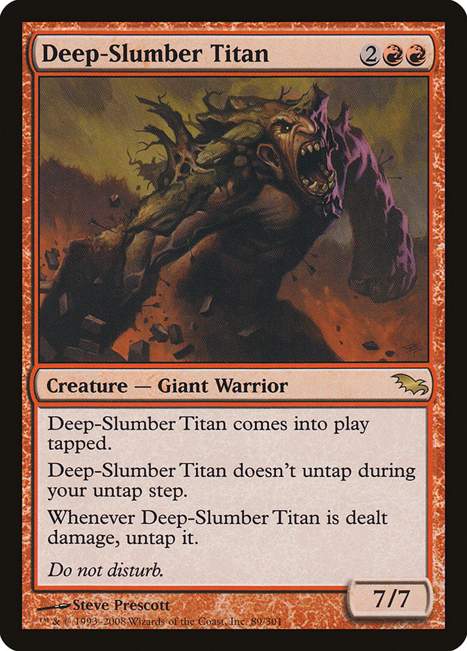 Deep-Slumber Titan [Shadowmoor] | Gamer Loot