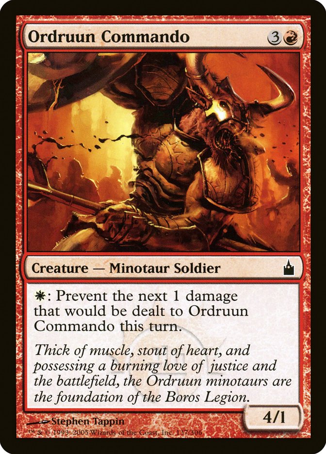 Ordruun Commando [Ravnica: City of Guilds] | Gamer Loot