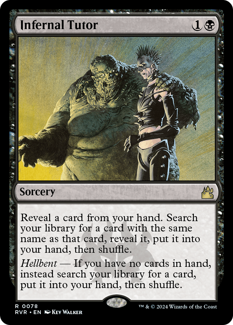 Infernal Tutor [Ravnica Remastered] | Gamer Loot