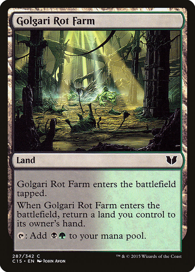 Golgari Rot Farm [Commander 2015] | Gamer Loot